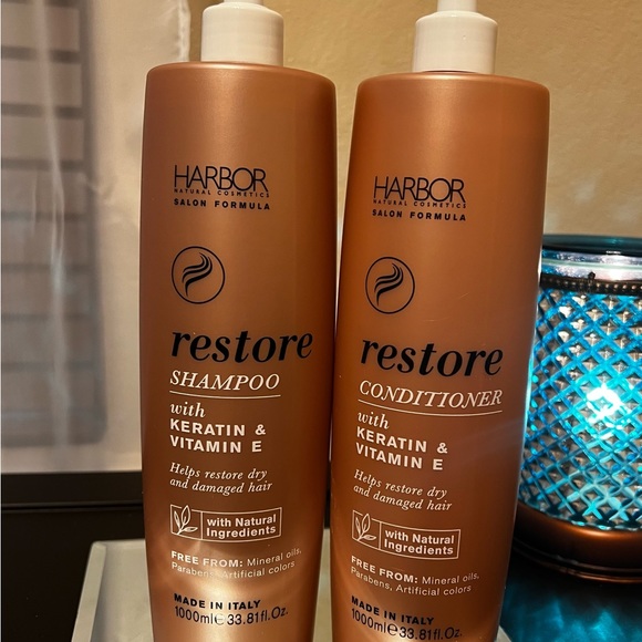 Harbor Natural Cosmetics Hair Restore Shampoo Conditioner By Hnc